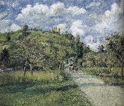 Camille Pissarro Road oil